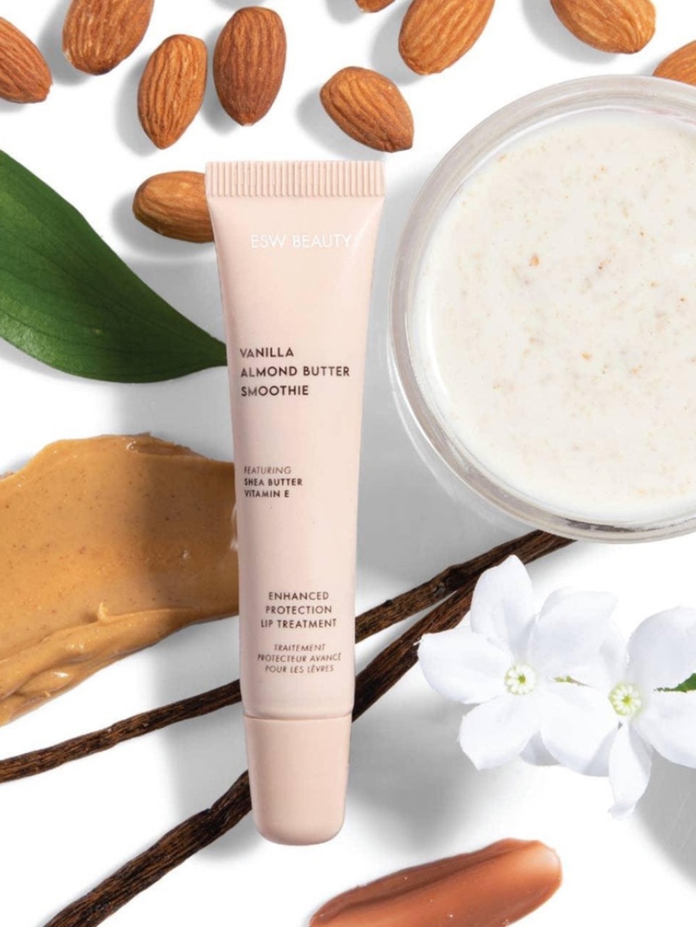 ESW Beauty Vanilla Almond Butter Smoothie Lip Treatment – NEW IN BOX - Picture 2 of 4